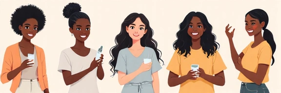 Customer testimonials illustration