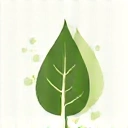 Icon representing natural ingredients
