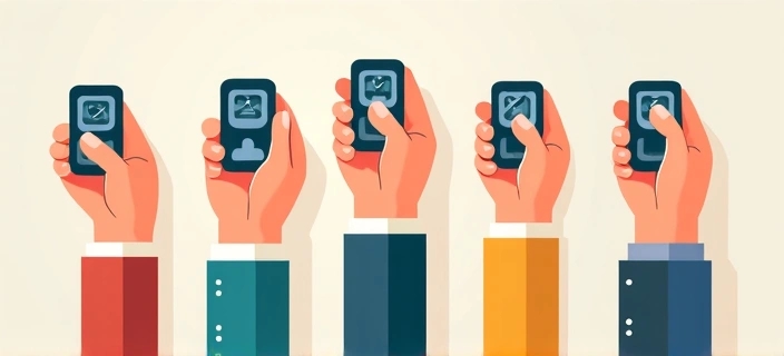 Graphic showing user rights as empowered choices